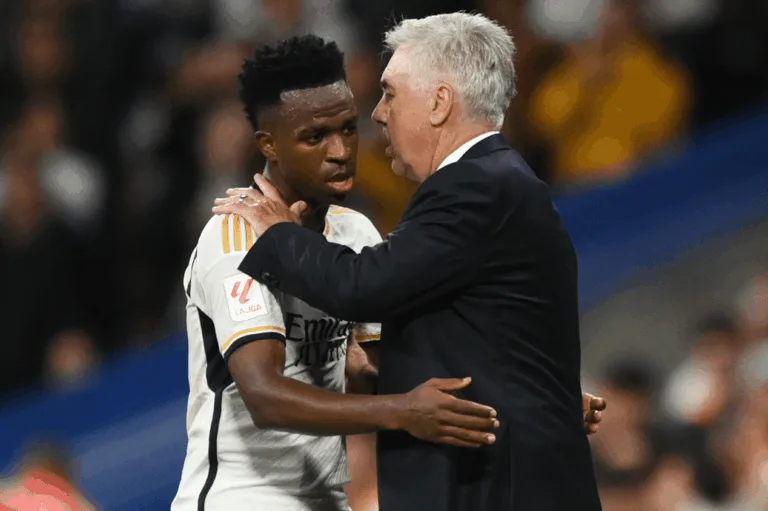Sem Vinícius Júnior, veja as alternativas de Ancelotti para escalar o Real Madrid