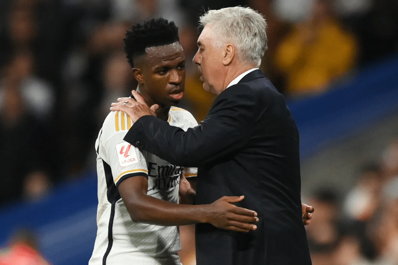 Sem Vinícius Júnior, veja as alternativas de Ancelotti para escalar o Real Madrid