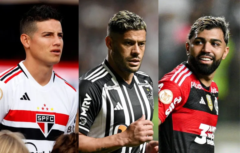 James Rodríguez supera Hulk e Gabigol e é o jogador mais sexy do Brasileirão