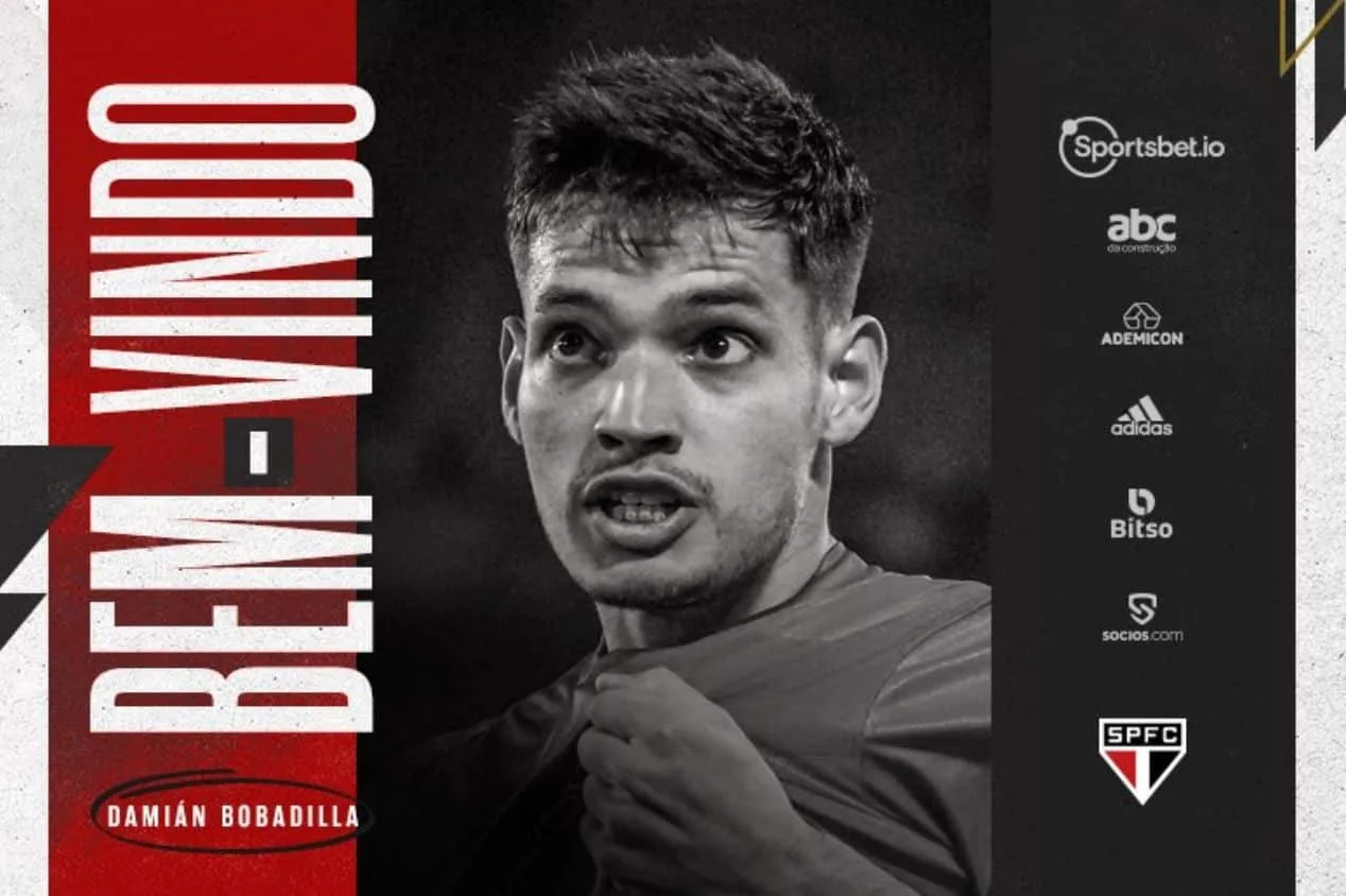 SPFC anuncia contratação de Damián Bobadilla