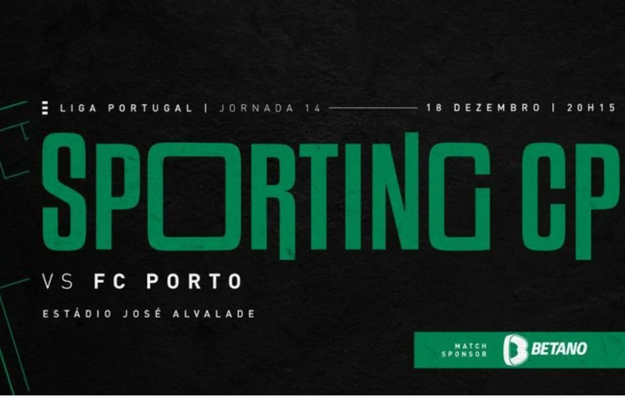 Sporting x Porto: onde assistir ao jogo do Campeonato Português