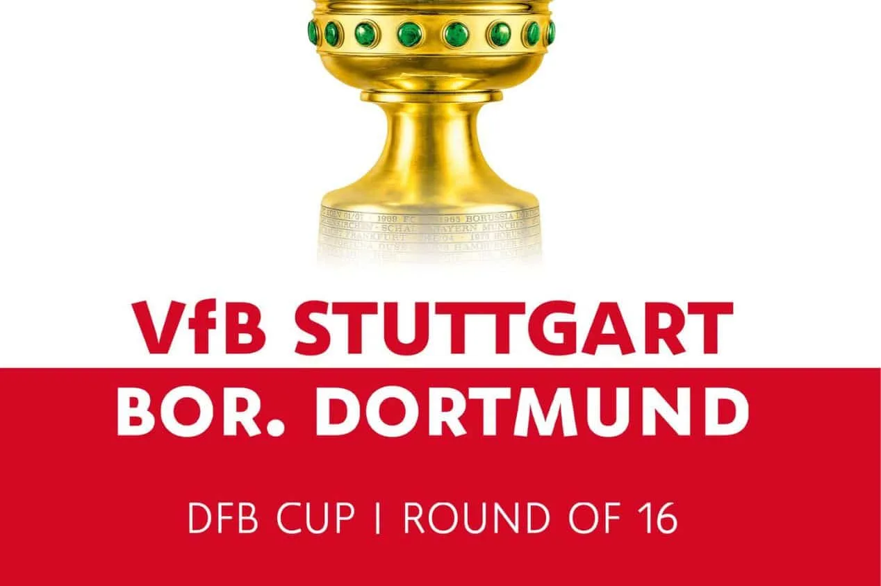 Stuttgart x Borussia Dortmund: onde assistir ao jogo da Copa da Alemanha