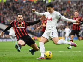 Duelo entre Tottenham e Bournemouth na Premier League - (Justin Setterfield/Getty Images)