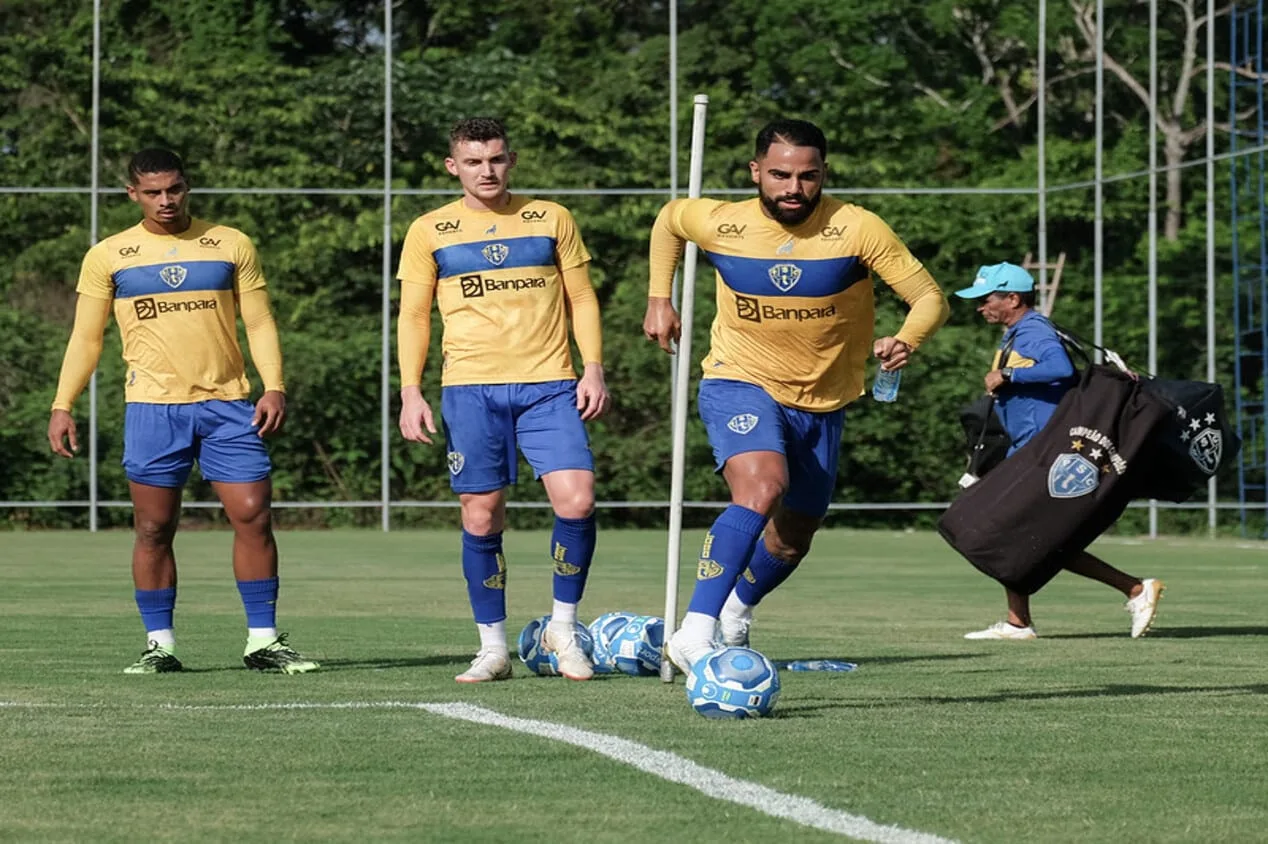 Paysandu faz primeiro treino no CT Raul Aguilera; veja detalhes 