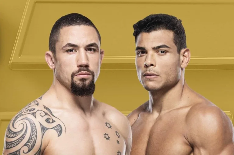 UFC confirma data de luta entre Paulo Borrachinha e Robert Whittaker