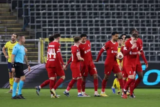 Union Saint Gilloise e Liverpool se enfrentaram pela Europa League