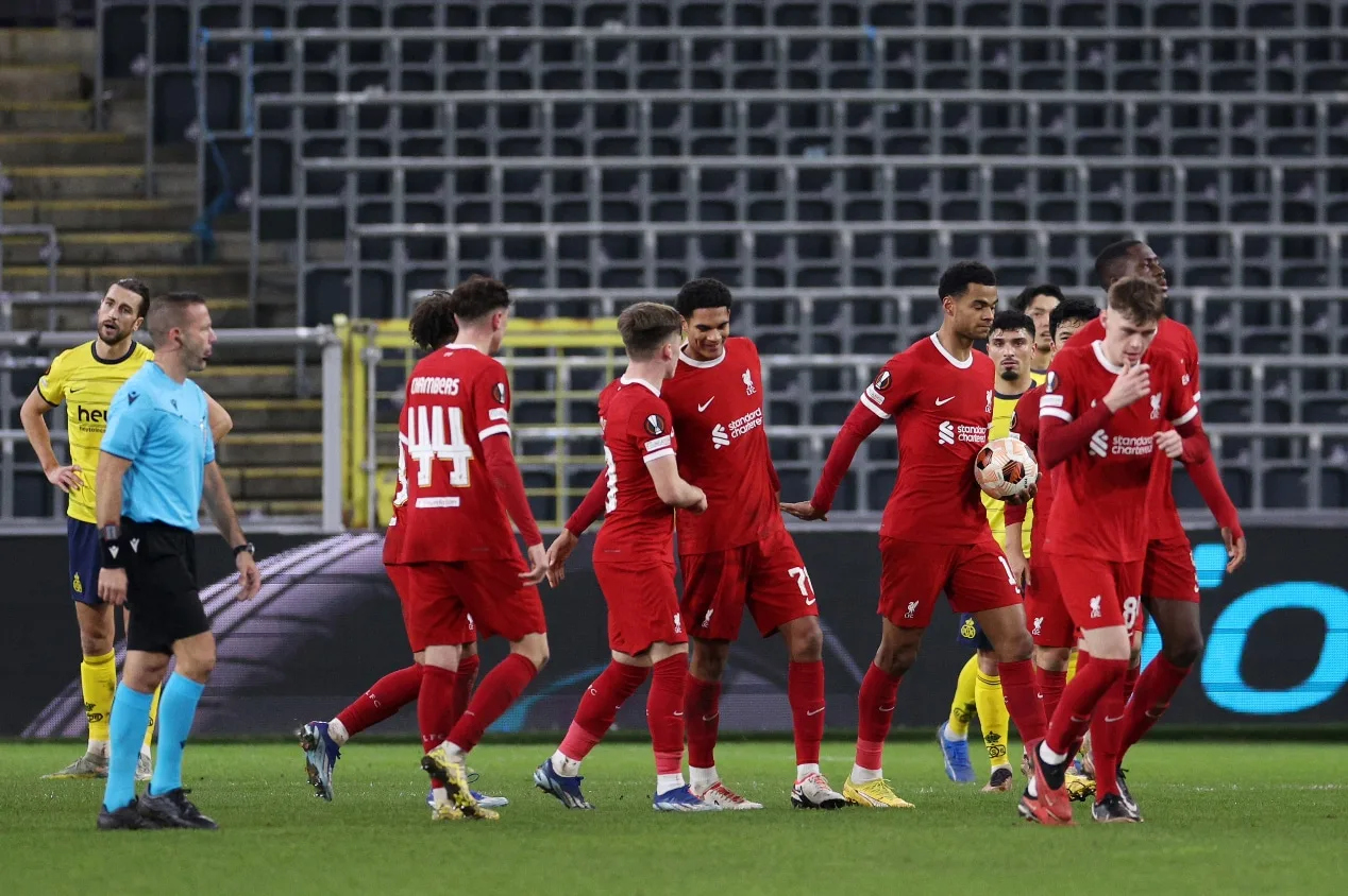 Com reservas, Liverpool é surpreendido pelo Union Saint-Gilloise na Liga Europa