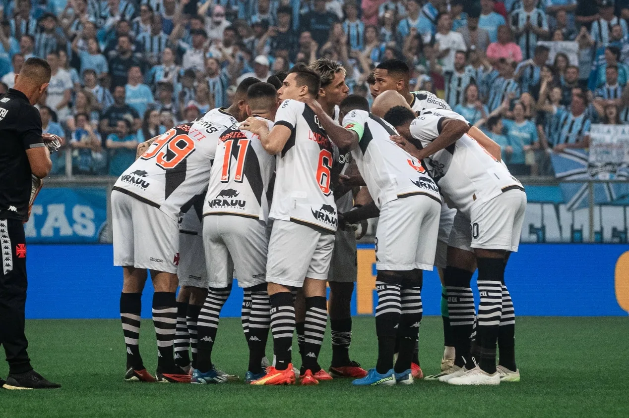 Vasco está escalado com mudanças em decisão contra o Red Bull Bragantino