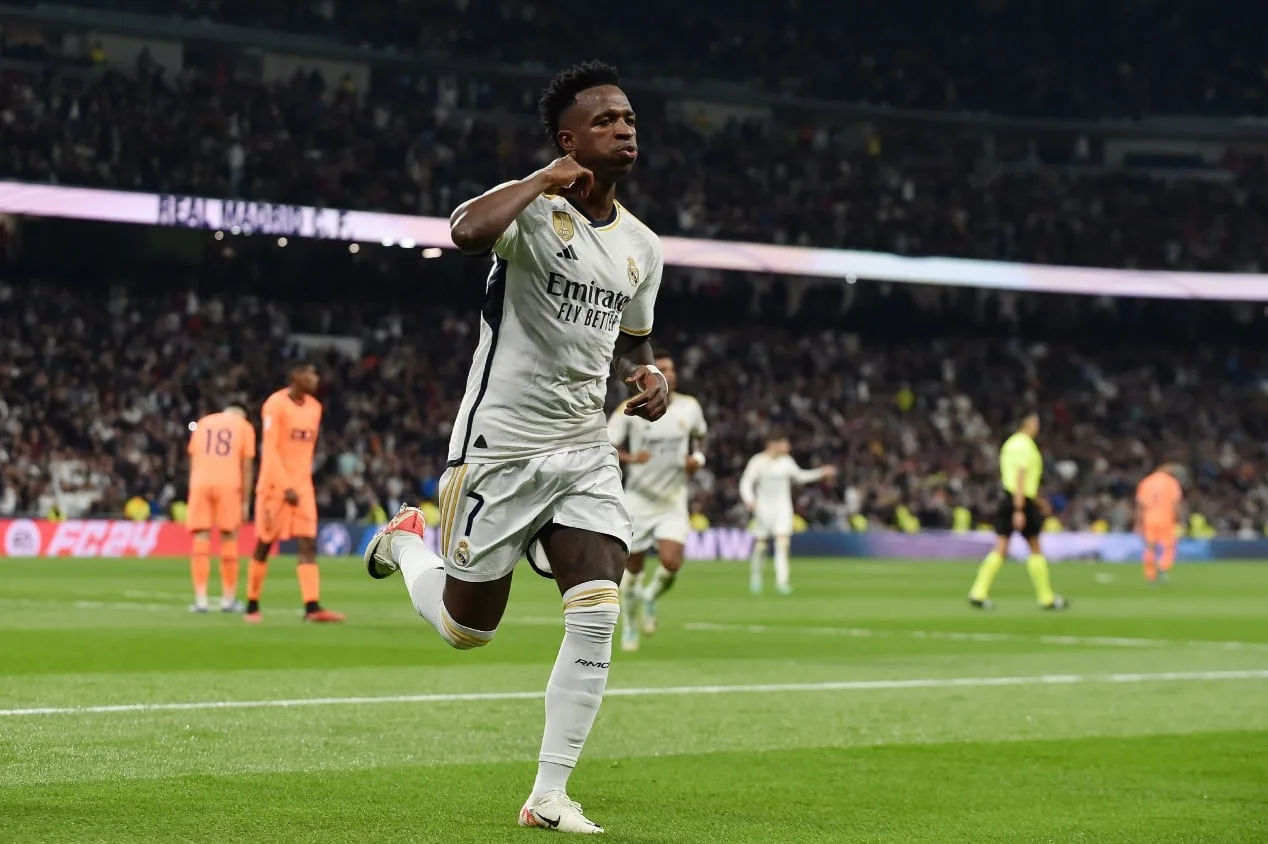 Vinícius Júnior é eleito como melhor jogador brasileiro de 2023 por boleiros