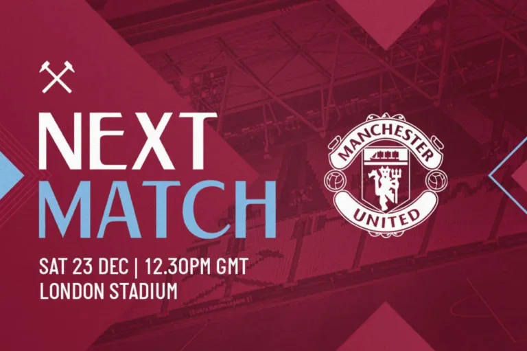 West Ham x Manchester United: onde assistir ao jogo da Premier League