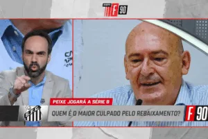 William Tavares faz forte desabafo após rebaixamento do Santos e detona Rueda