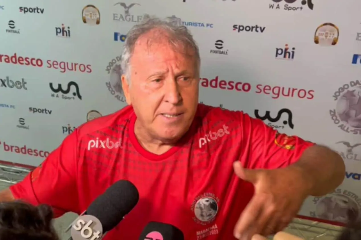 Zico elege jogador do Flamengo como “um dos maiores do futebol brasileiro”