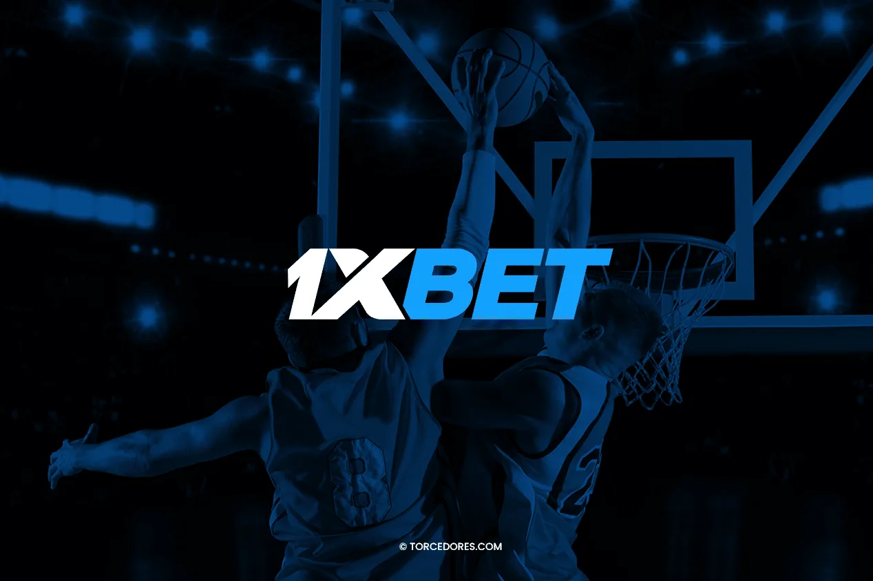 imagem ilustrativa da 1xbet com jogadores de basquete