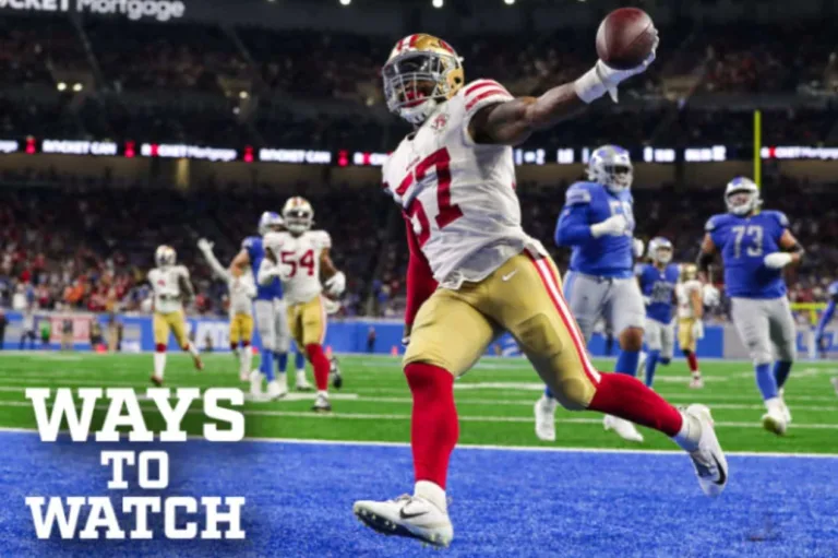 49ers x Lions: onde assistir ao jogo da NFL AO VIVO