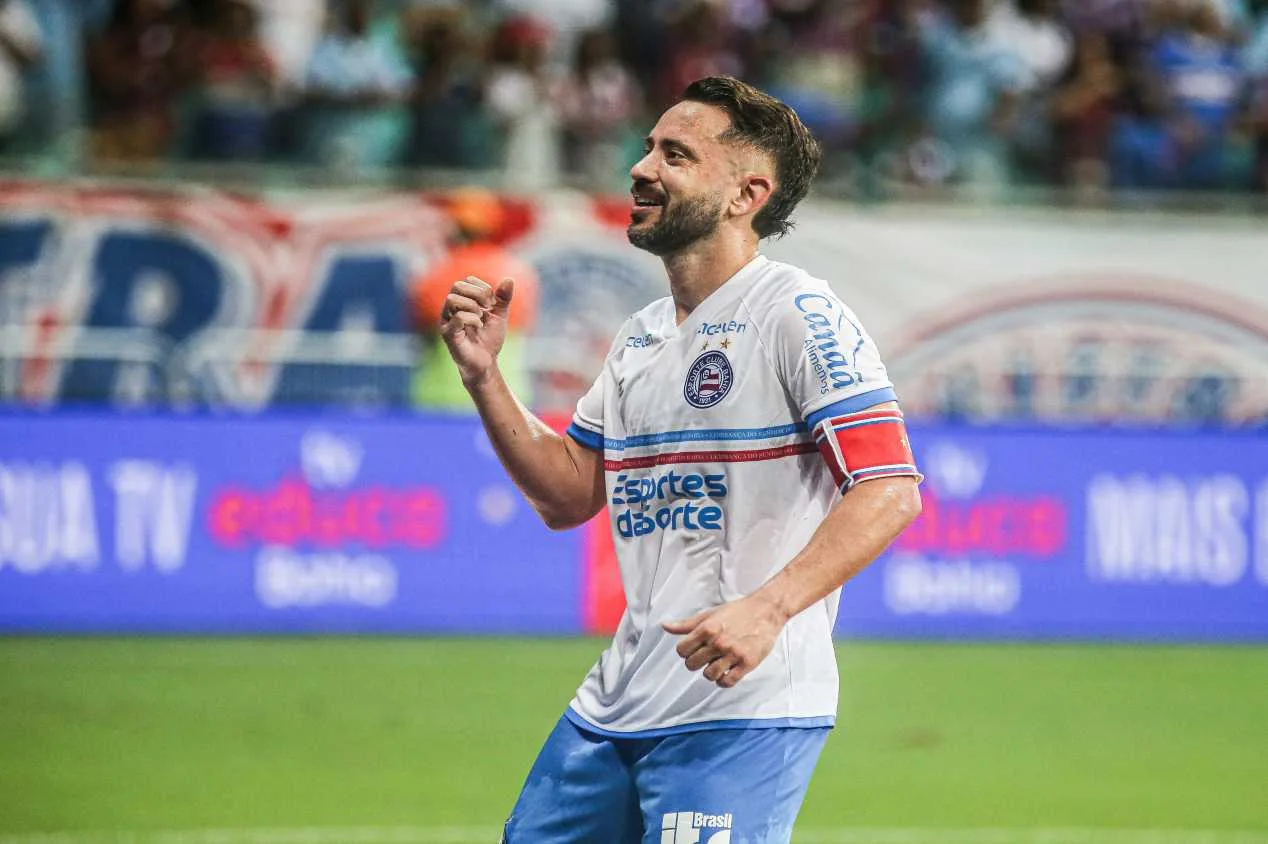 Everton Ribeiro tem estreia de luxo em goleada do Bahia sobre o Jacobina