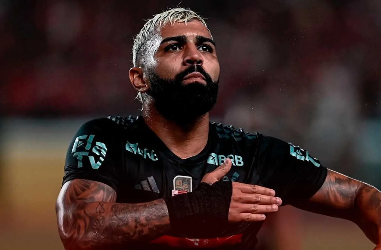 Flamengo vence o Sampaio Corrêa em noite inspirada de Gabigol