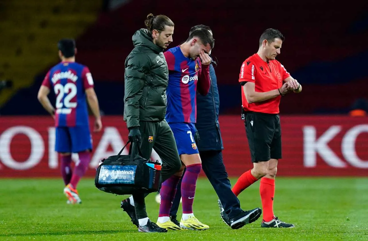 Barcelona tem mais um jogador lesionado!