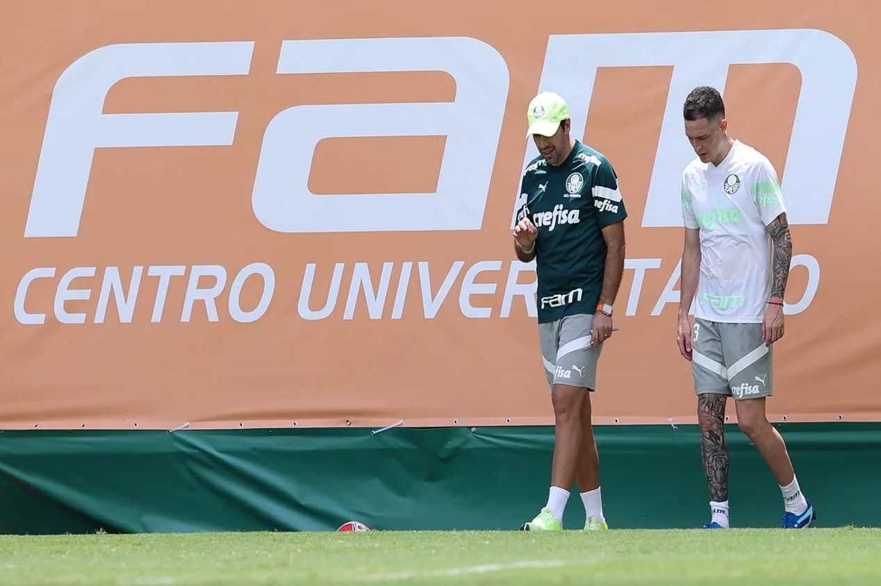 Palmeiras faz primeiro treino com Abel Ferreira em 2024