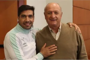 Felipão ‘cutuca’ Abel Ferreira por renovação com o Palmeiras: “Pão duro extremo”