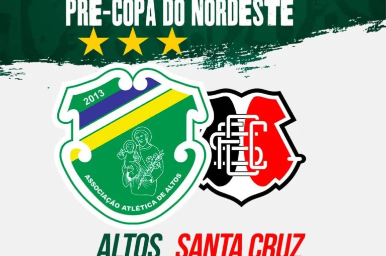 Altos x Santa Cruz: onde assistir ao jogo da Copa do Nordeste