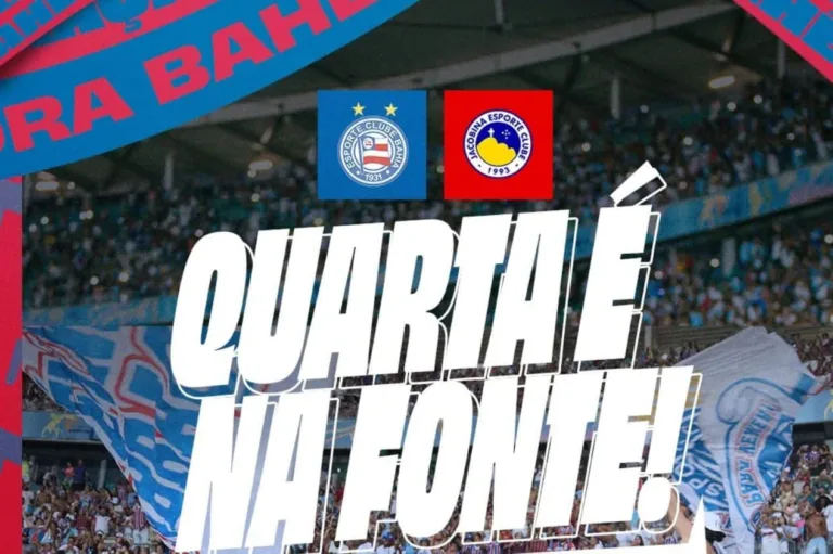 Bahia x Jacobina: onde assistir ao jogo do Campeonato Baiano