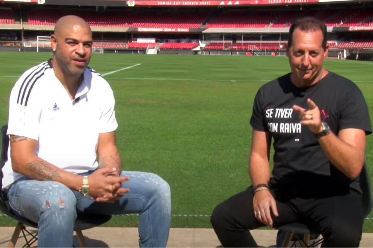 Benja fala sobre entrevista com Adriano Imperador e revela ajuda de ex-jogador do SPFC