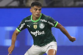 Bruno Rodrigues, atacante do Palmeiras, se lesionou em seu primeiro jogo no Allianz Parque