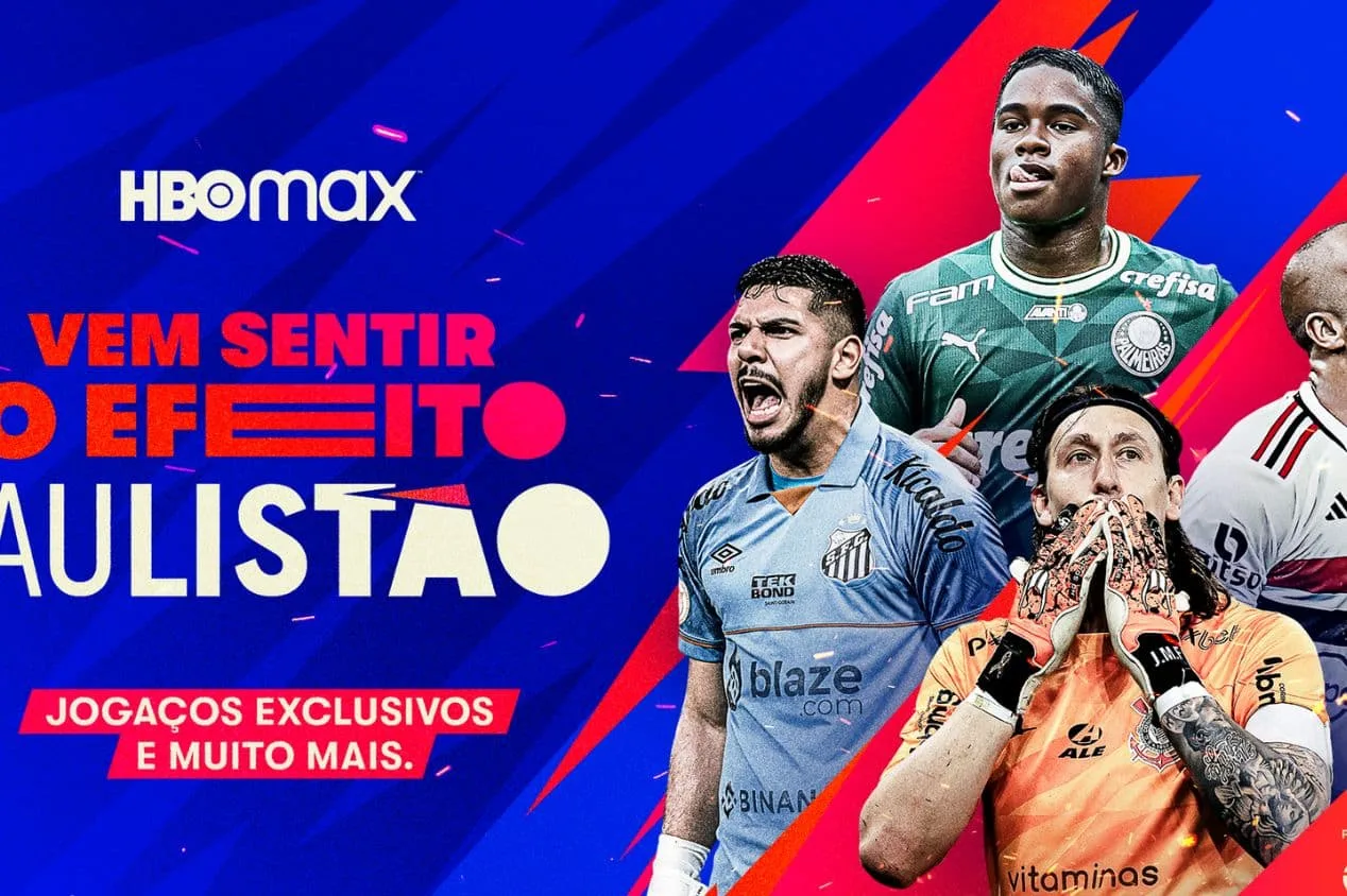 HBO Max e TNT Sports convocam torcedores para o Paulistão 2024