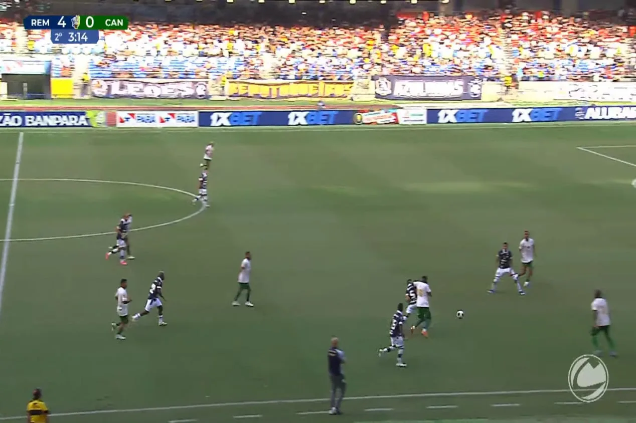 Remo atropela Canaã em estreia no Parazão 2024 