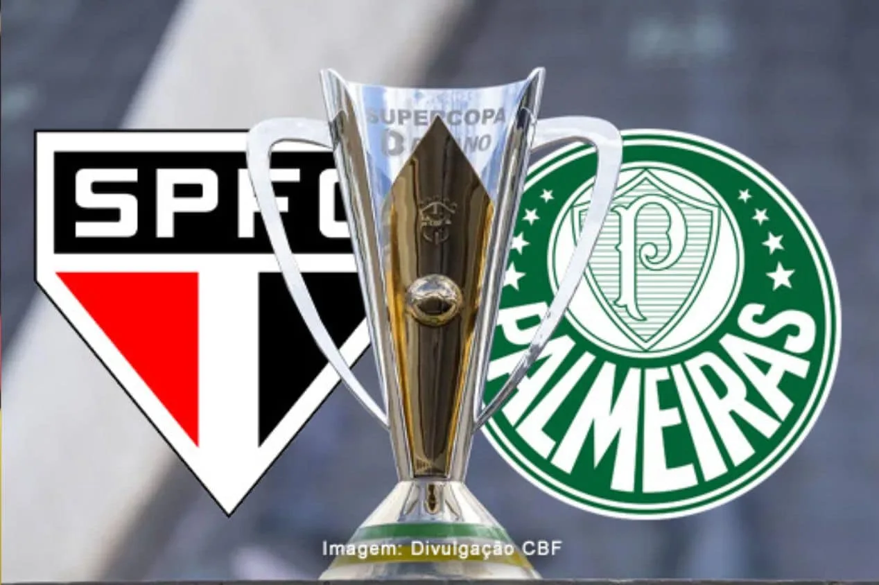 Supercopa do Brasil: empresa “fura” CBF e revela local de Palmeiras x São Paulo