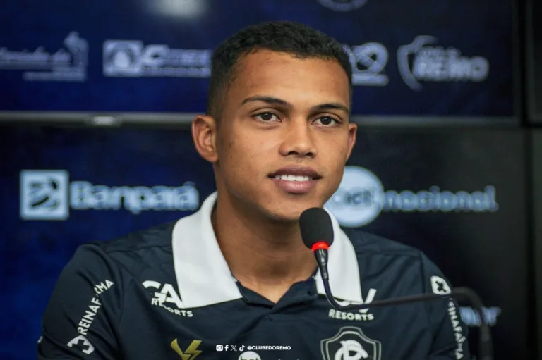 Emprestado pelo Atlético-MG, atacante do Remo faz gol e desabafa: “Queria desistir”