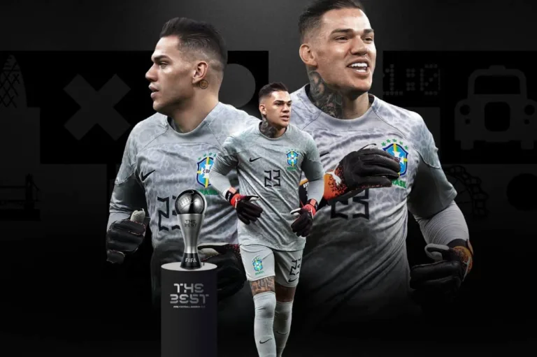 Ederson ganha prêmio de melhor goleiro do mundo no The Best