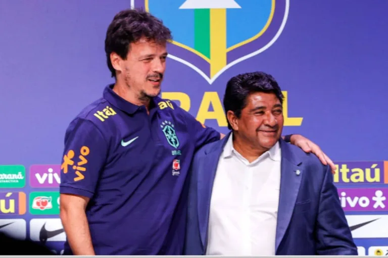 Ednaldo liga para Fernando Diniz e explica motivo de demissão da seleção brasileira