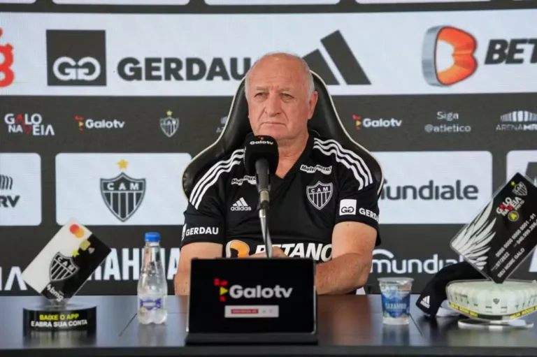 Felipão, do Atlético-MG, abre o jogo sobre aposentadoria como técnico