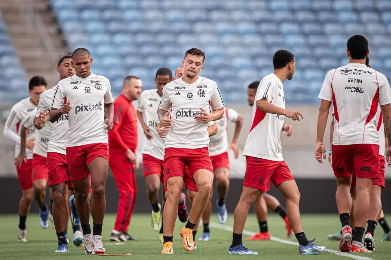 Flamengo tem um desfalque hoje contra a Portuguesa-RJ