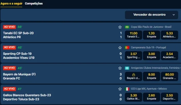 reprodução do site da EstrelaBet Brasil