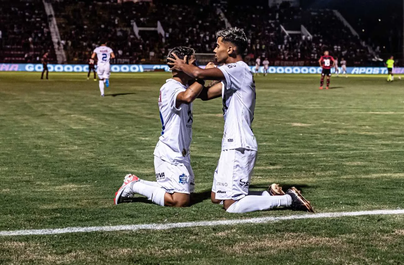 Aster surpreende mais uma vez e abre o placar contra o Flamengo na Copinha; veja