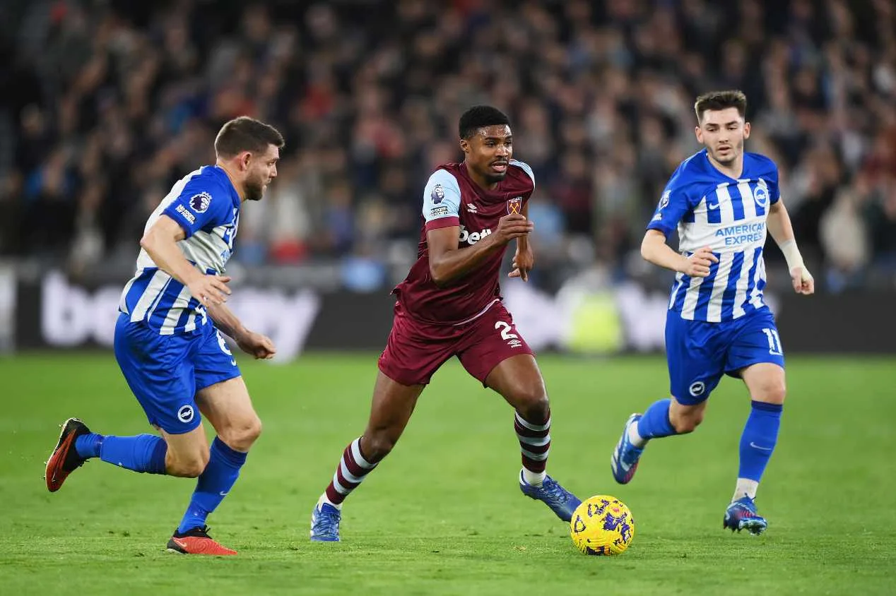 Pela Premier League, West Ham e Brighton empatam em jogo morno