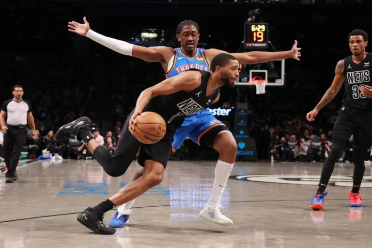 NBA: Thunder não suporta a pressão e é derrotado pelos Nets