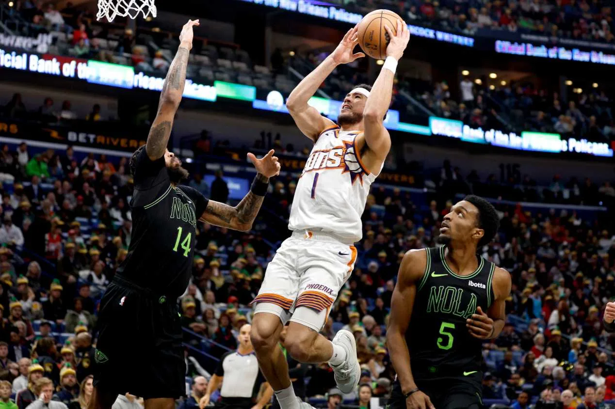 NBA: Devin Booker marca 52 pontos em vitória dos Suns sobre os Pelicans