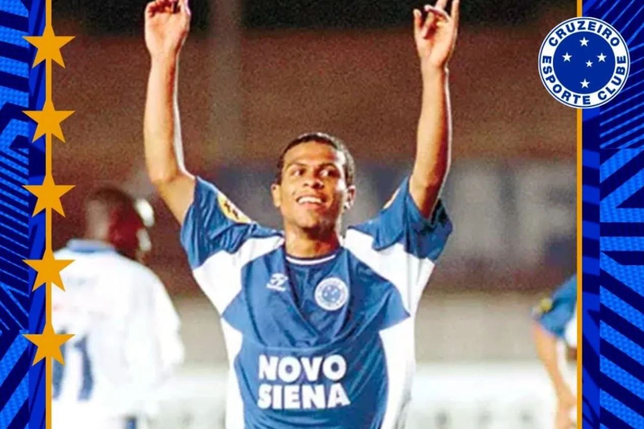 Cruzeiro homenageia Geovanni, ídolo da conquista da Copa do Brasil em 2000