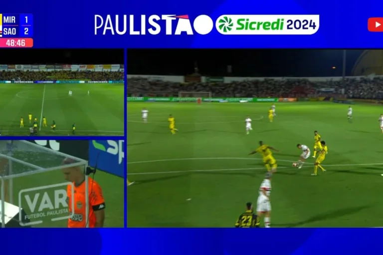SPFC tem gol anulado pelo VAR contra o Mirassol e torcedores ficam revoltados