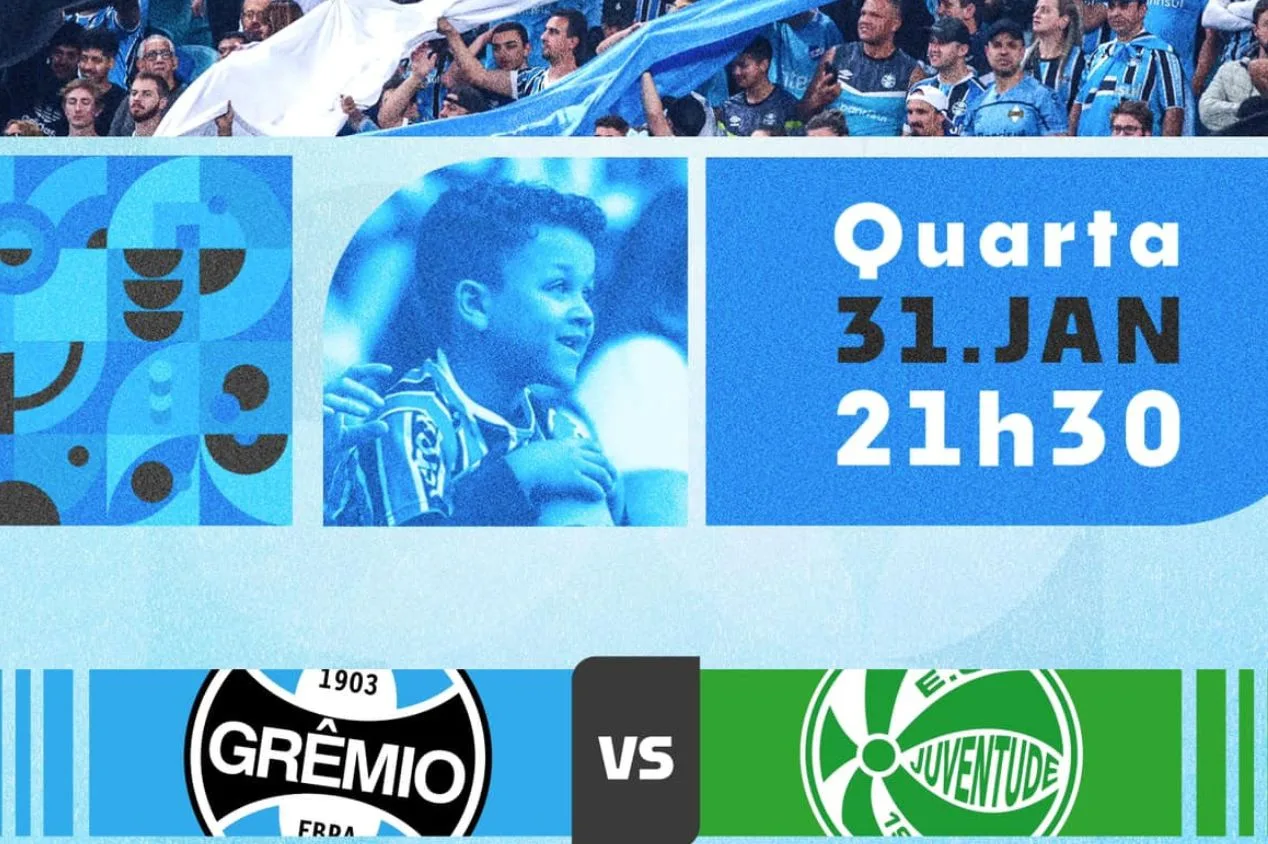 Grêmio x Juventude: onde assistir ao Campeonato Gaúcho AO VIVO