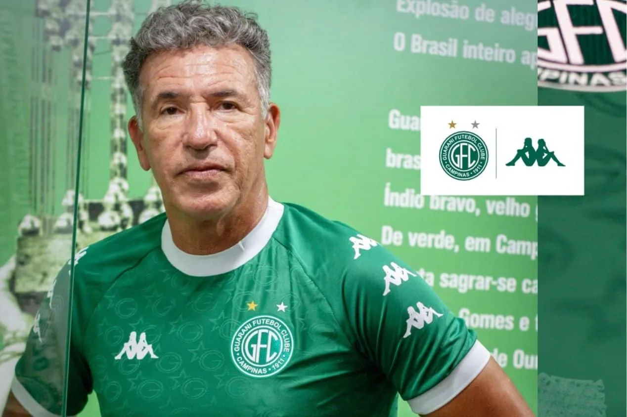 Guarani lança uniforme em referência ao título do Brasileirão de 1978