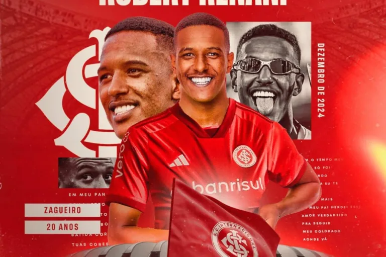 Robert Renan é o novo reforço do Internacional