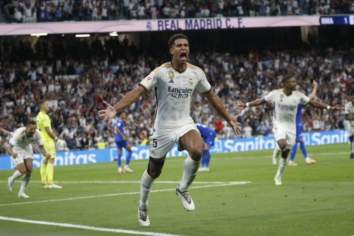 IMAGO / Pressinphoto | Jude Bellingham, do Real Madrid, durante partida da La Liga