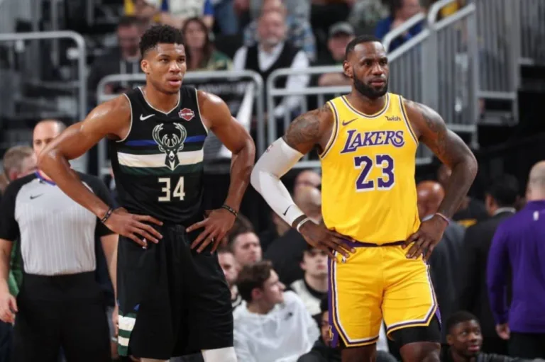 LeBron James e Giannis Antetokounmpo lideram votação para o All-Star da NBA