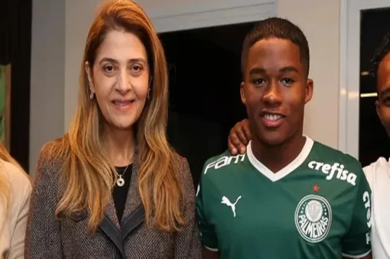 Leila Pereira comenta plano para substituir Endrick no Palmeiras