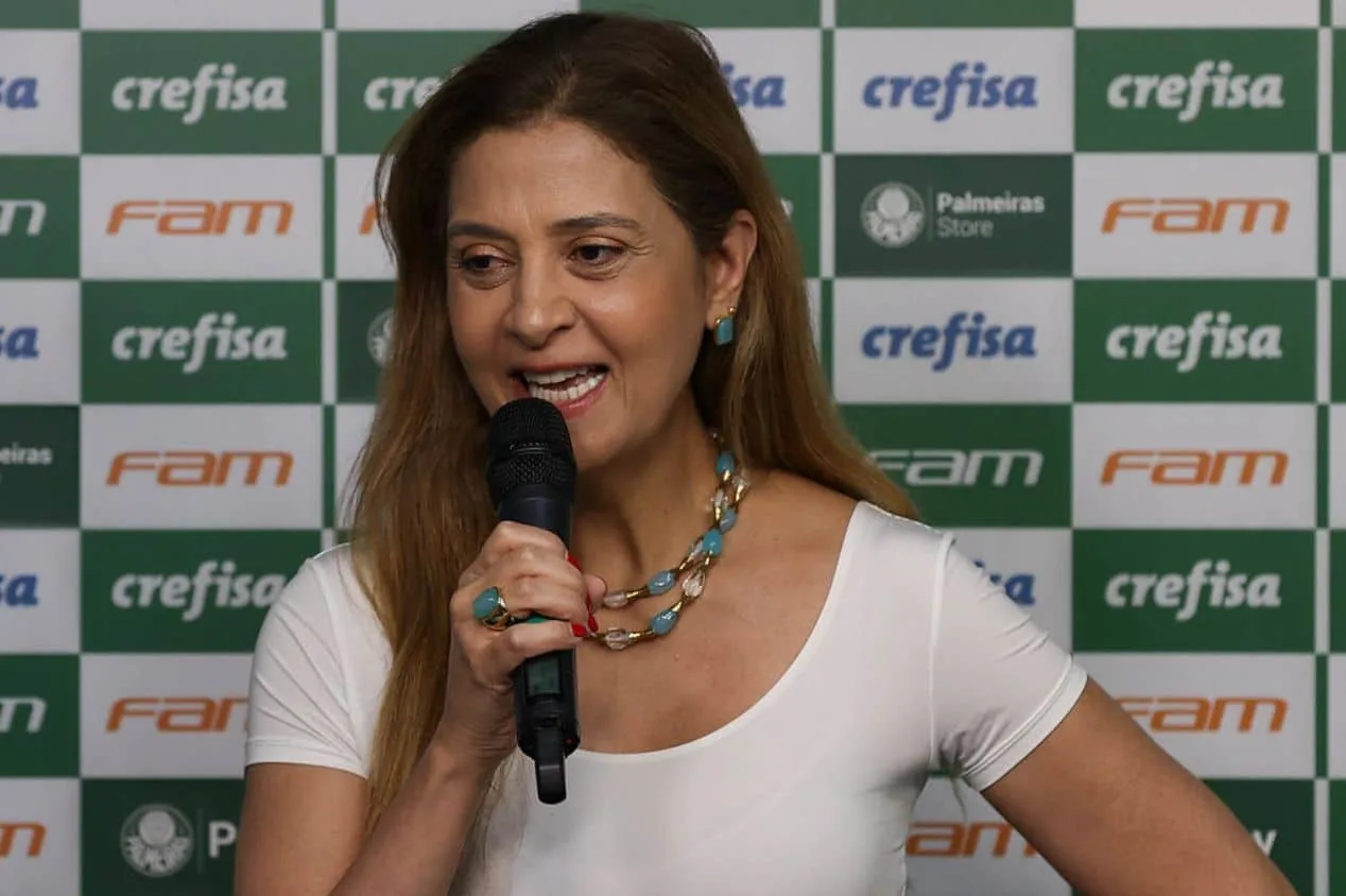Leila Pereira cita “clubes quebrados” e torcedores apontam indireta ao Corinthians