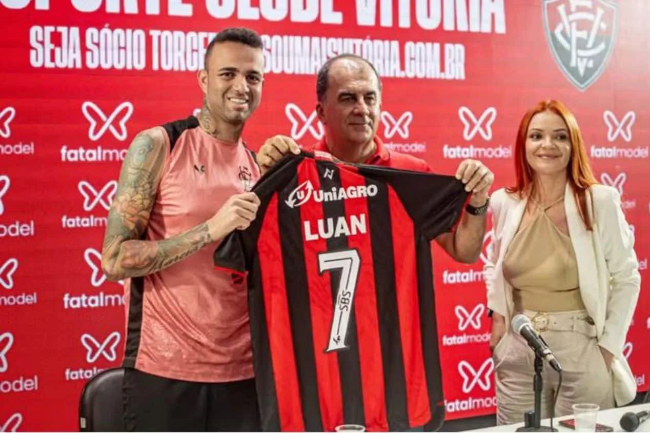 Vitória teve incentivo da Fatal Model para contratar Luan; entenda